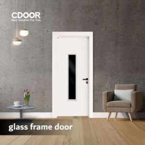 glass frame door