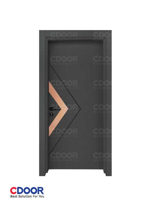 درب اتاق خواب طرح کلاژ