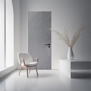 Frameless door